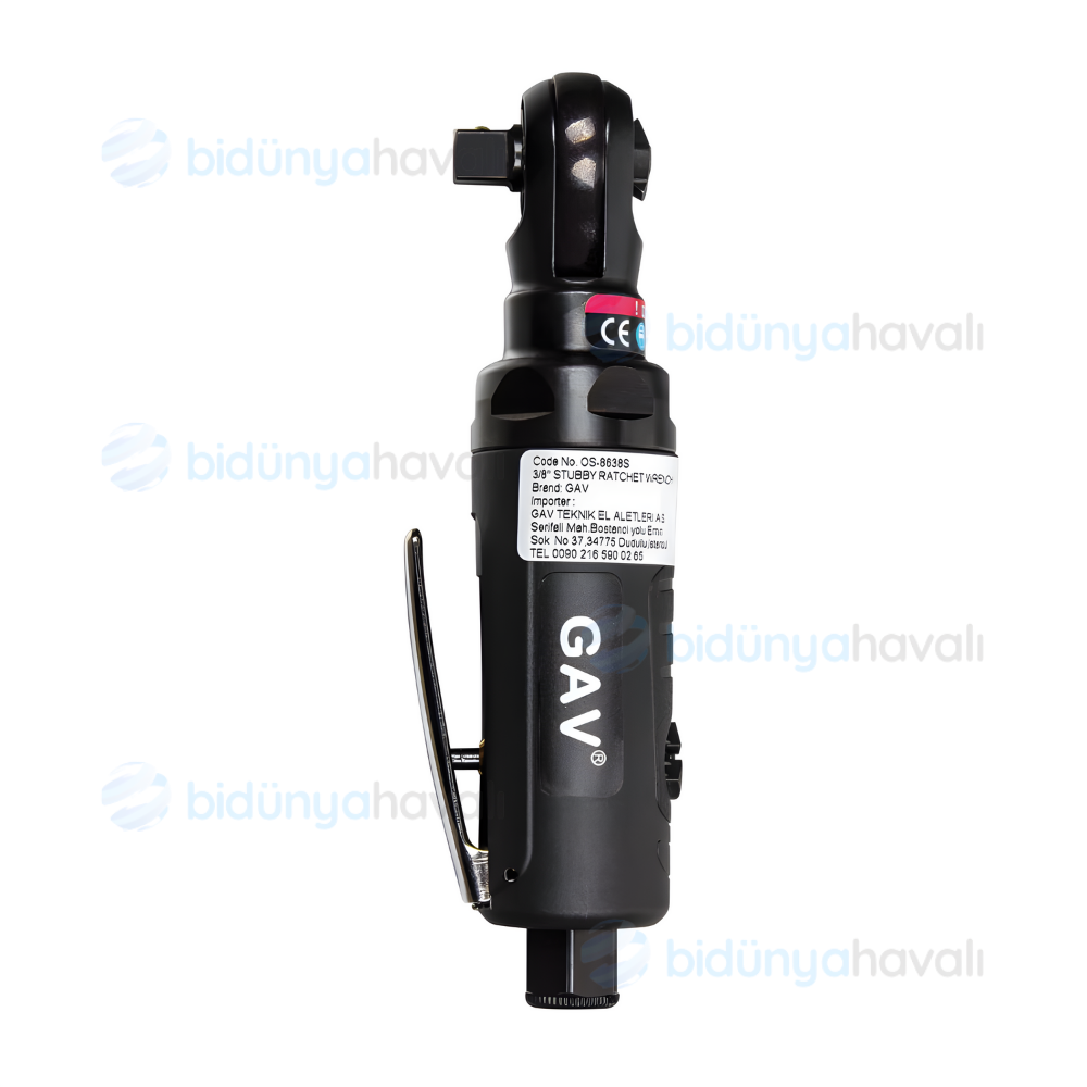 GAV OS-8638S Havalı Cırcır Motoru 3/8''