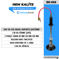 GAV OS-233 Havalı Kaporta Çektirme