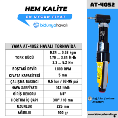 YAMA AT-4052 Havalı Tornavida 5 mm 90°
