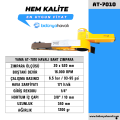 YAMA AT-7010 Havalı Dar Tip Bant Zımpara